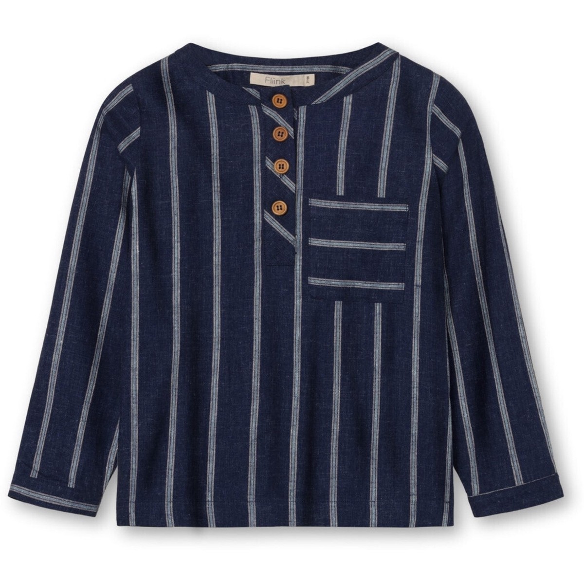 Fliink Insignia Blue Sandshell Vira Ls Shirt 6 y