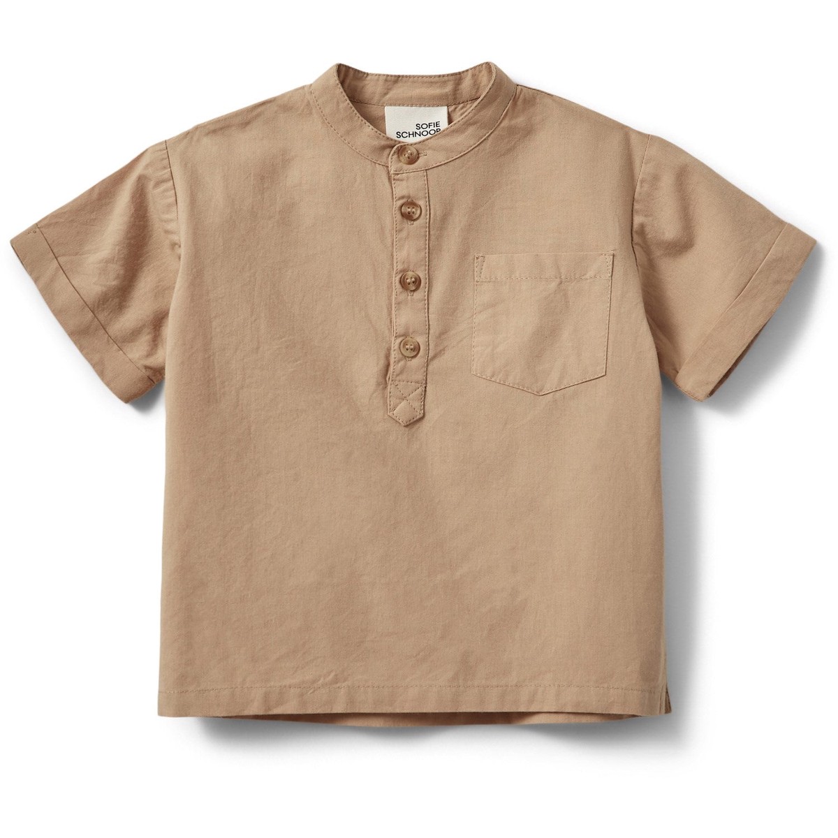 Sofie Schnoor Soft Brown Virgilsb Shirt