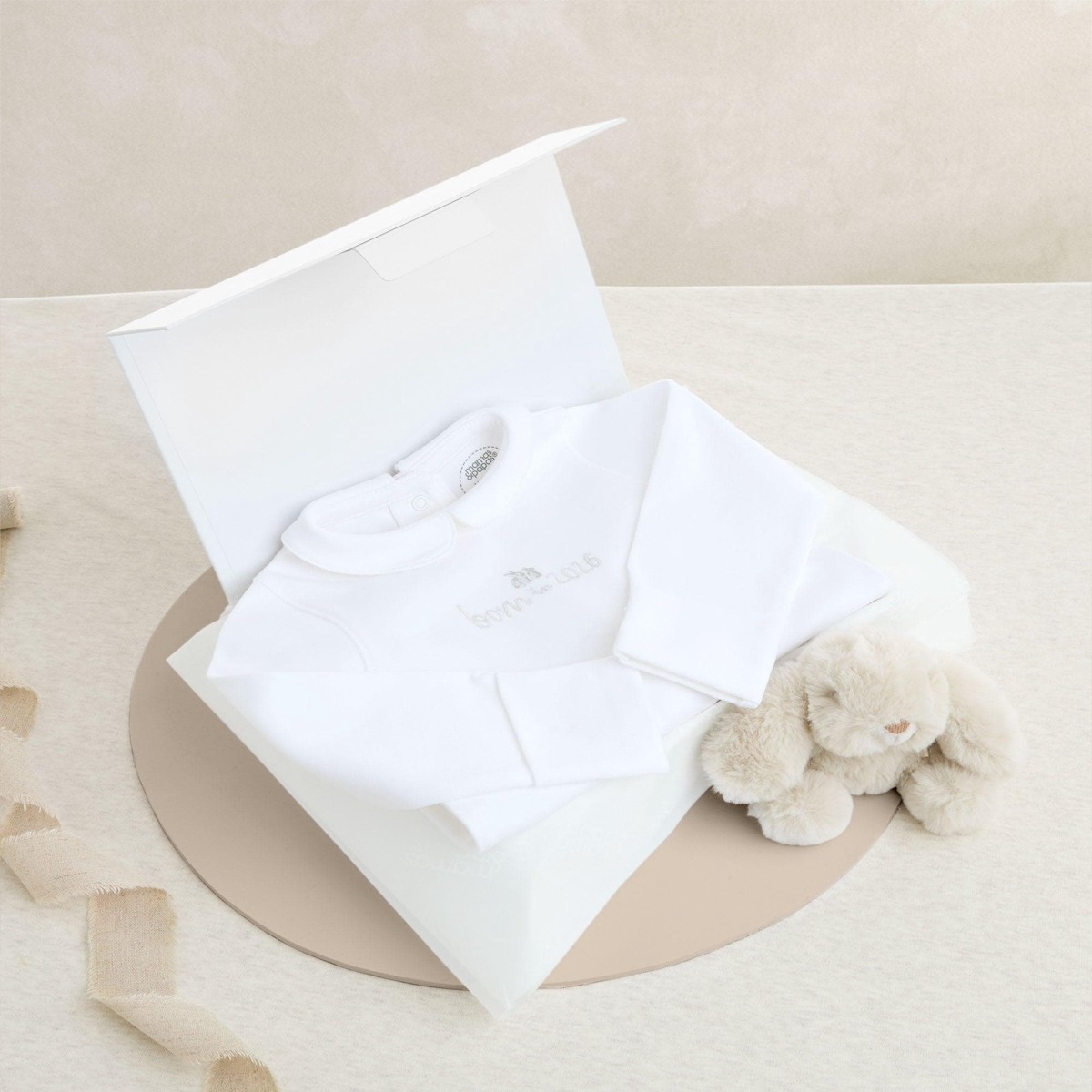 0-3M Born In 2026 All In One Beanie Bunny Small Gift Box