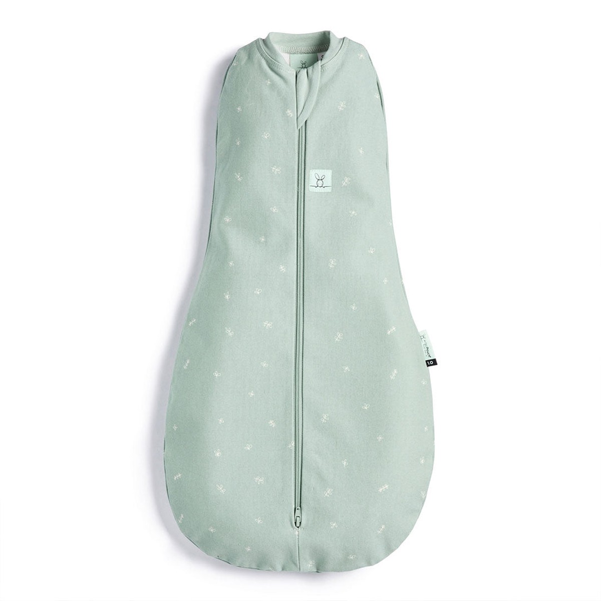 ergoPouch Organic Summer Cocoon Swaddle Sleeping Bag - 02 Tog - Sage