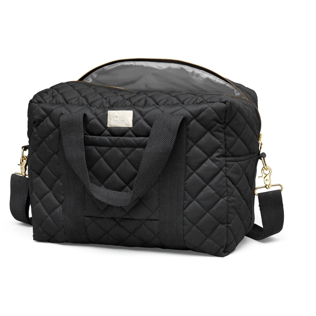 Cam Cam Copenhagen Black Changing Bag Large