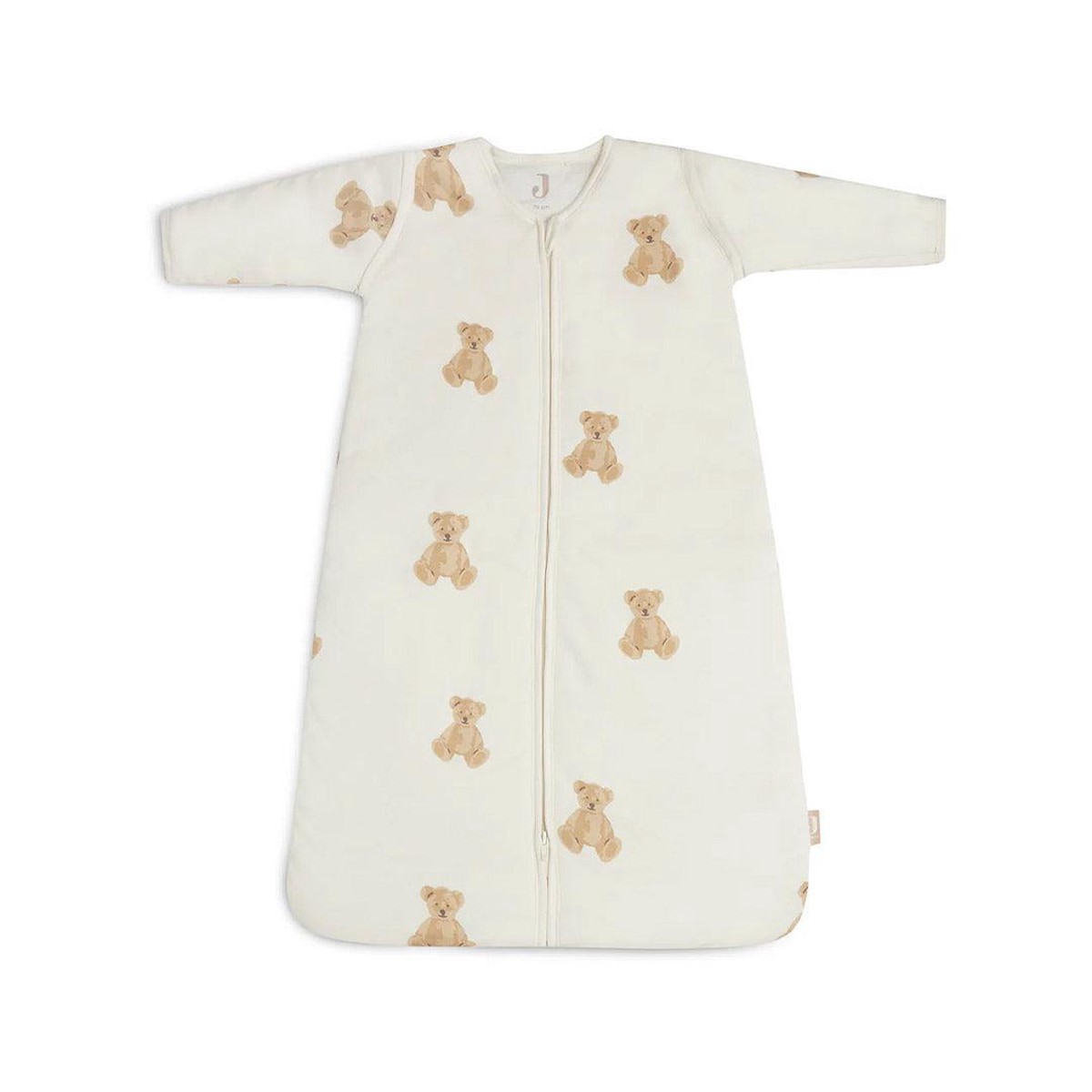 Jollein Sleeping Bag With Removable Sleeves 90cm - Teddy Bear