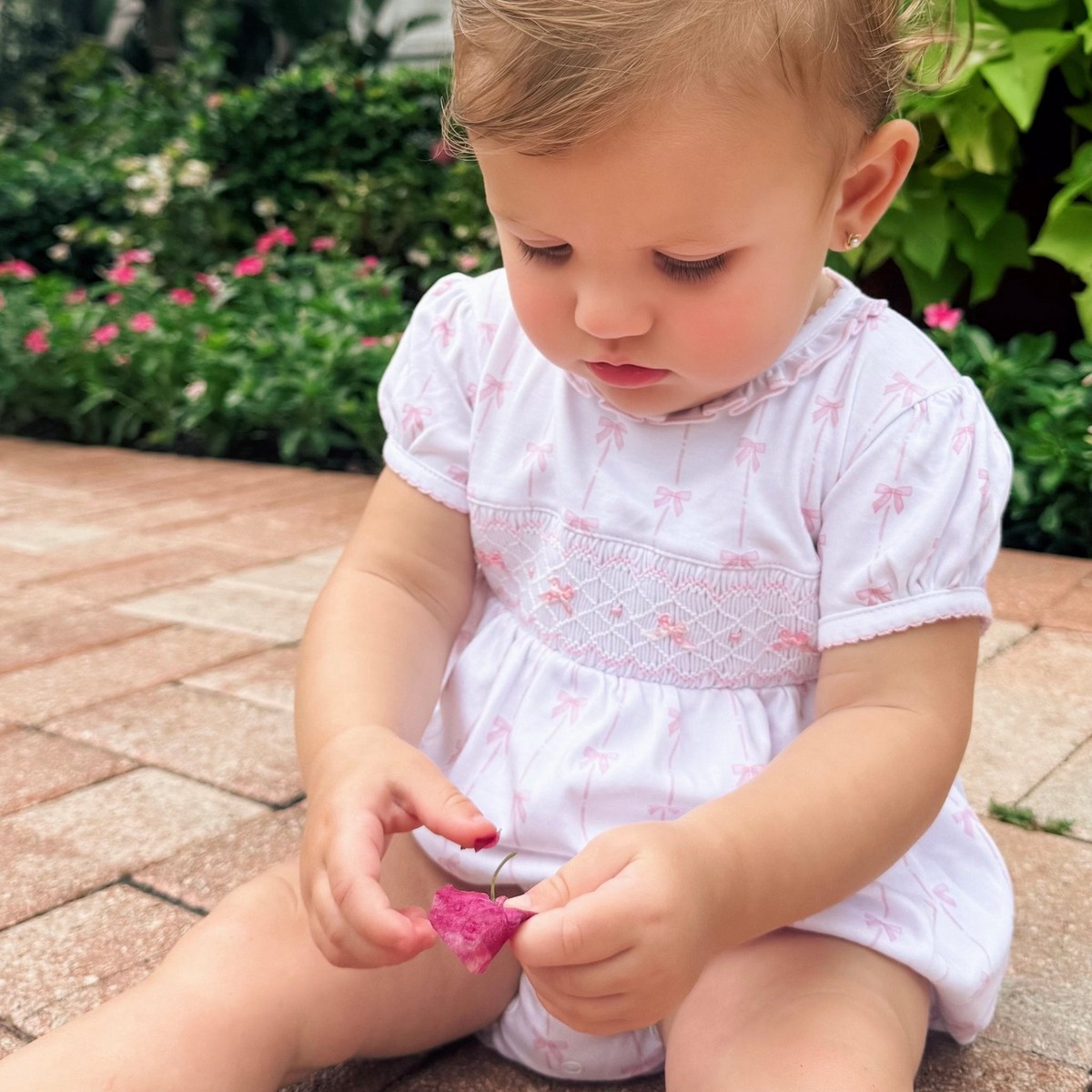 Amelias Classics Smocked Short Sleeve Bubble