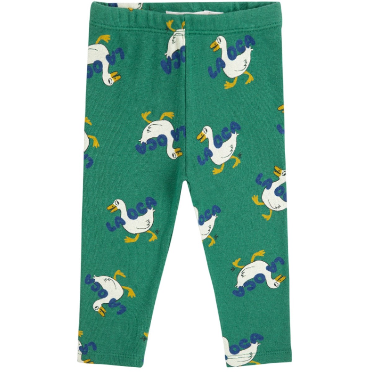 Bobo Choses Green La Oca All Over Leggings