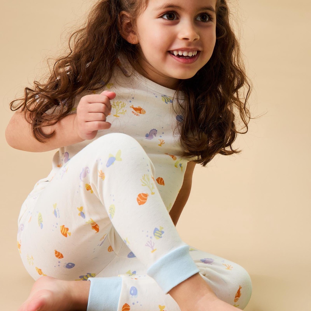 Little Fish Short Sleeve Pyjamas LittleFishPrint