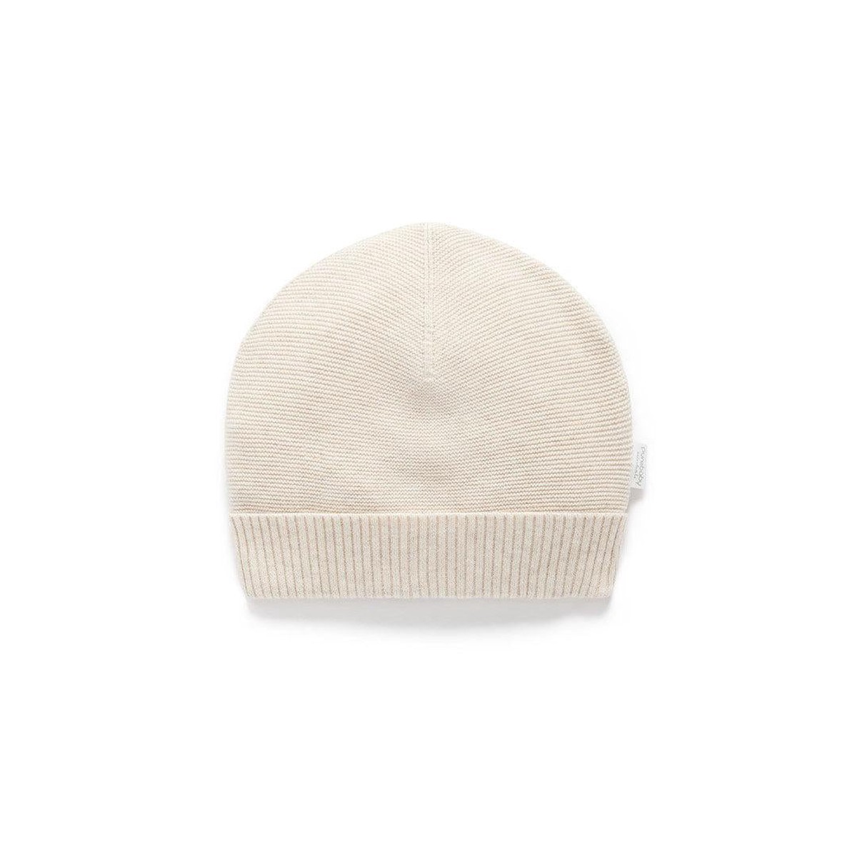Purebaby Knit Baby Hat - Wheat Melange
