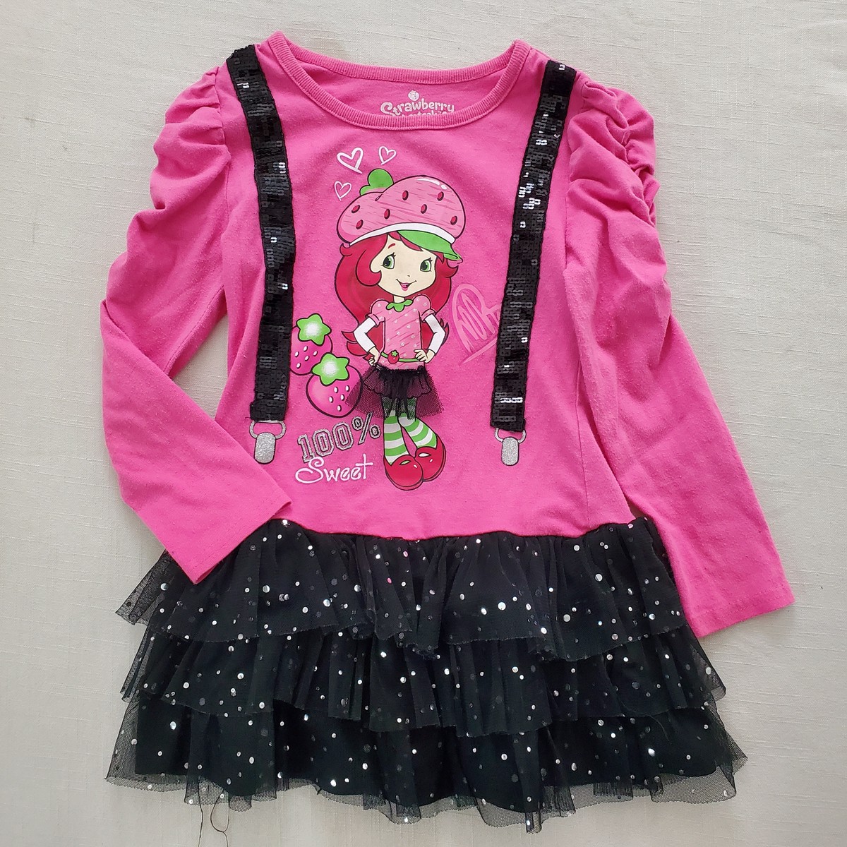 Y2k Strawberry Shortcake TunicDress kids