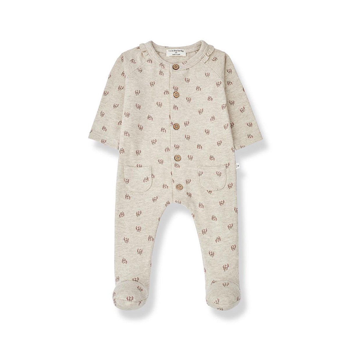 1 in the family Melak Sleepsuit - Oatmeal