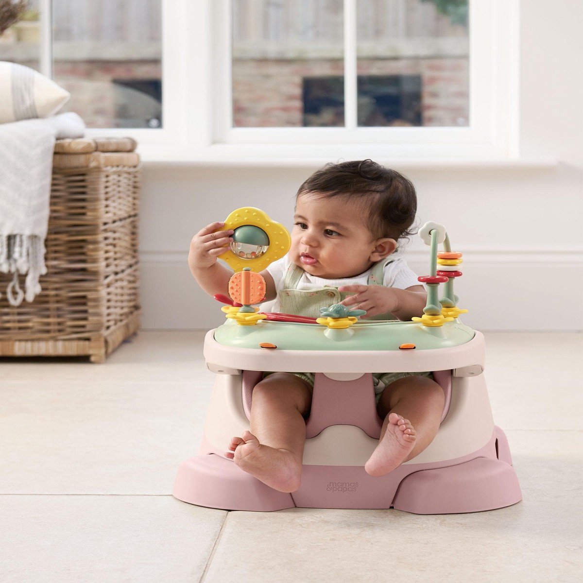 Bug 3-In-1 Floor Booster Seat With Activity Tray - Blosso