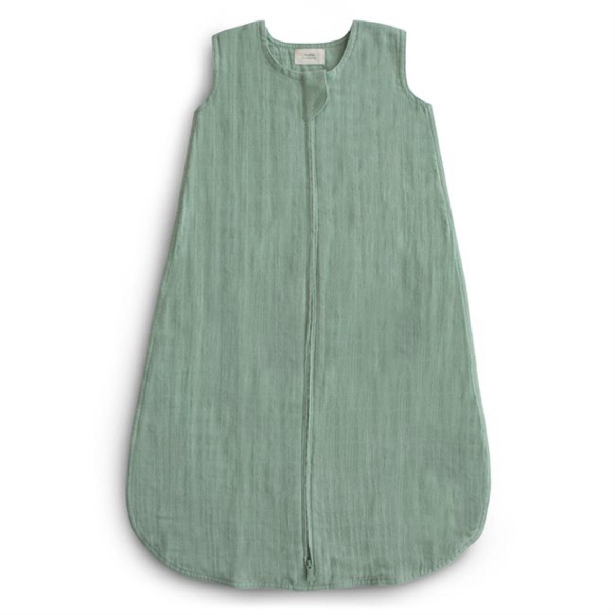 Mushie Roman Green Muslin Sleep Bag